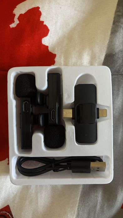 Microfones lapela sem fios