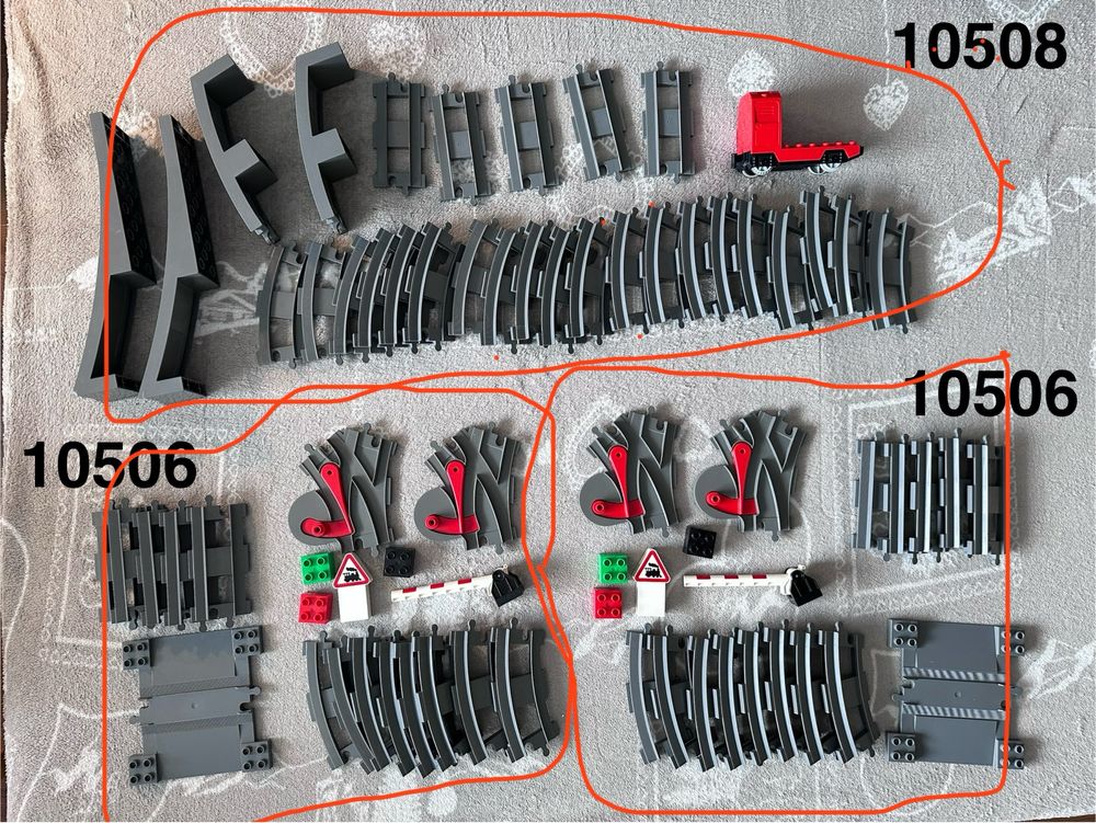 Великий потяг 10508 та колії 10506