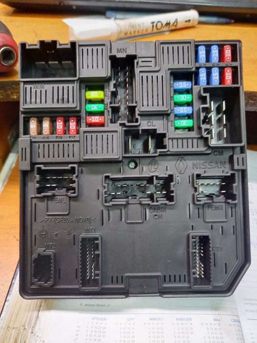 Moduł bsm skrzynka renault Captur Clio