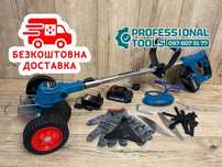 Акумуляторний Триммер + насадка колещата Makita BUR181BL 36V6A косарка