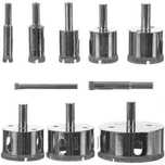 Otwornice diamentowe zestaw 10szt Bigstren 21641