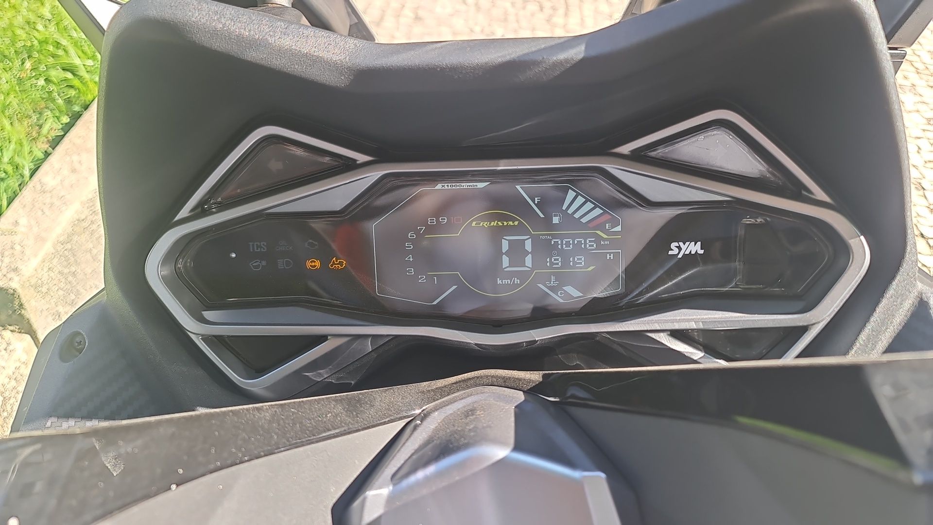Moto cruise sym alpha 125
