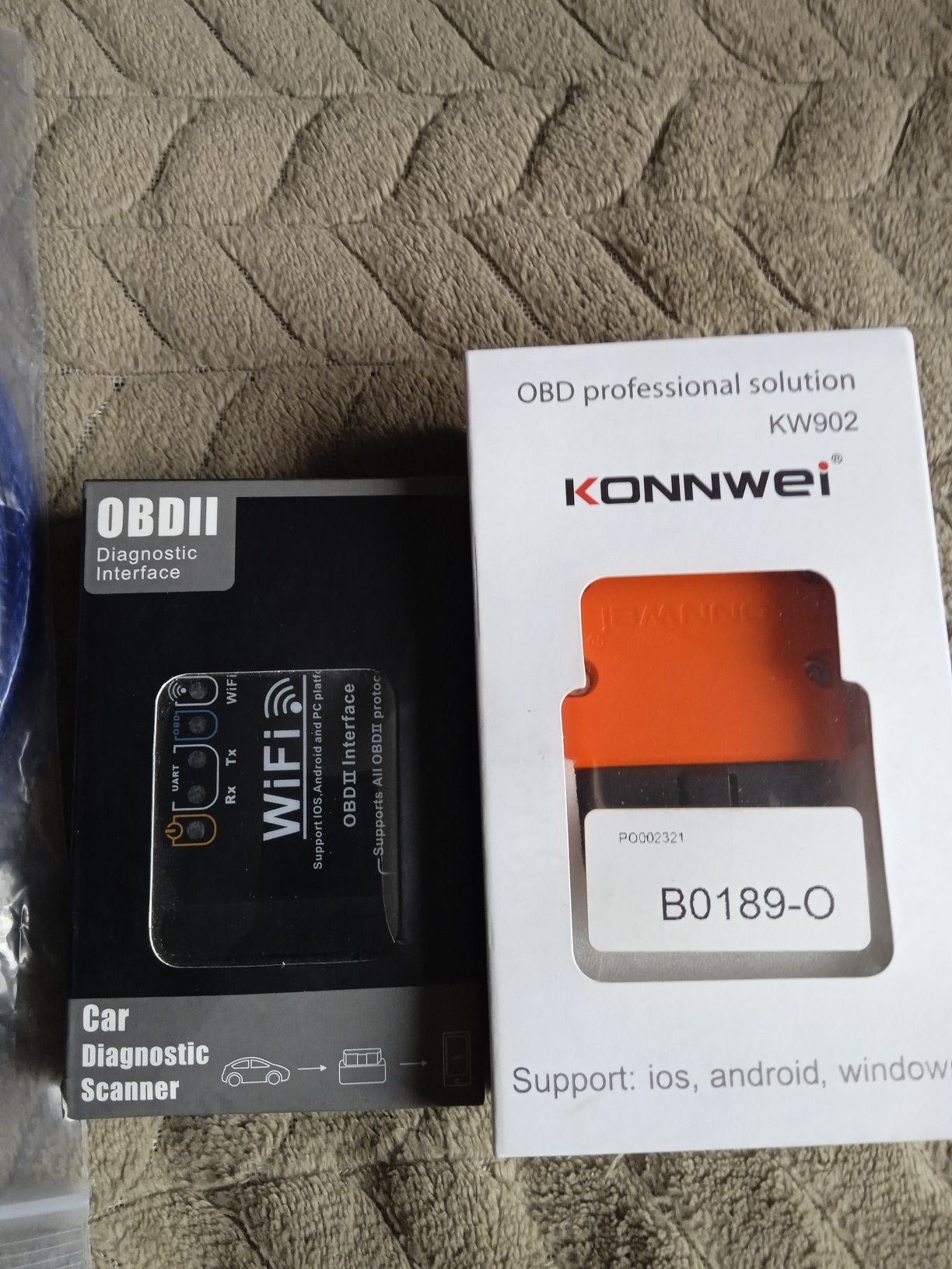 Автосканер konnwei obd 2 vag kkkl
