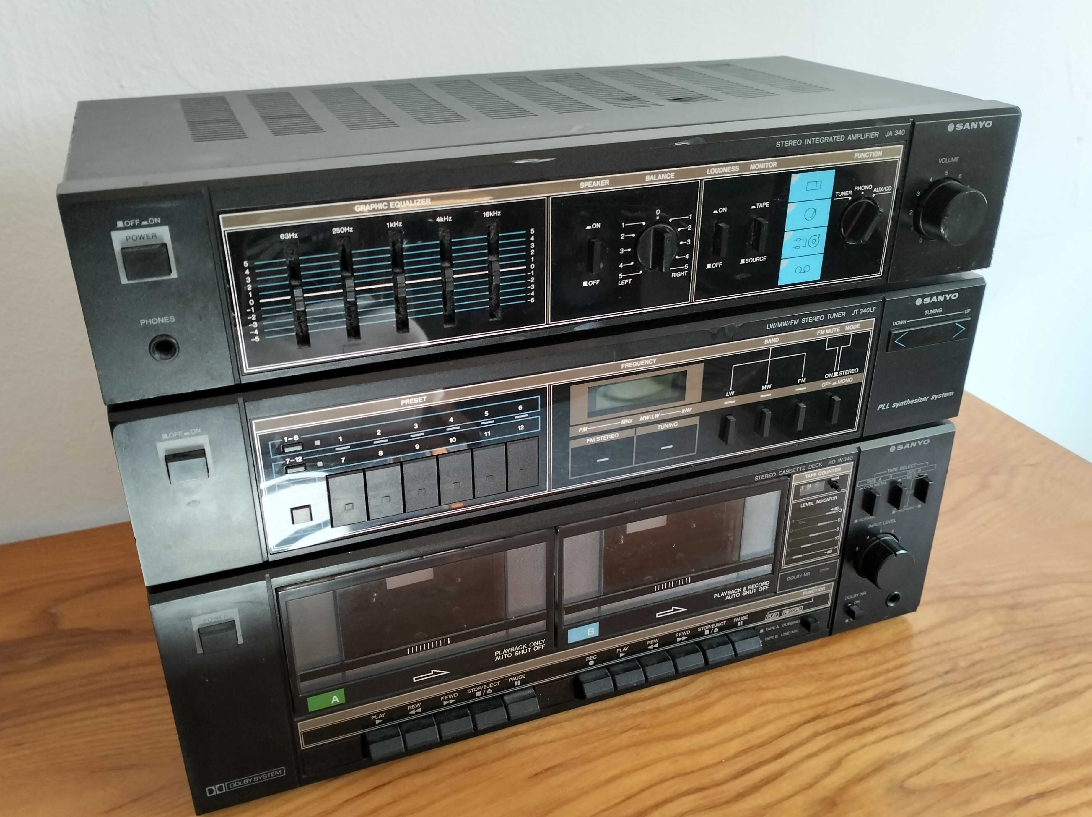 Wzmacniacz Sanyo Ja 340 Wieża
