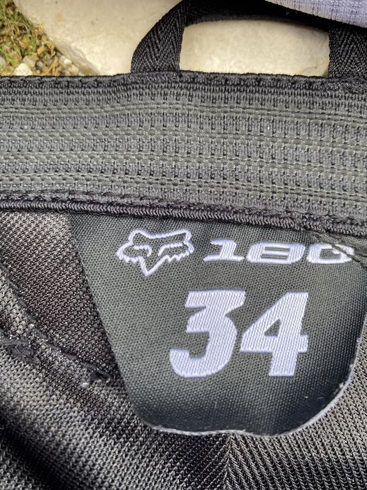 Equipamento motocross enduro off road moto fato fox 180 rockstar