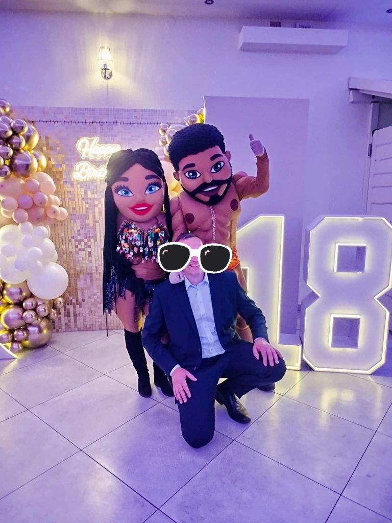 Żywe maskotki Pablo i Tereska Maskotki 18 +