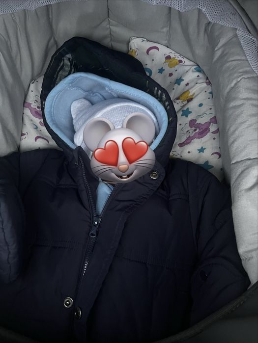 Комбінезон зимовий 0-3 міс