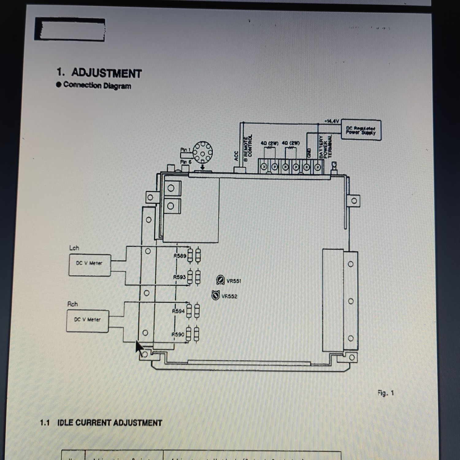 Автомобильный усилитель PIONEER GM-1200.