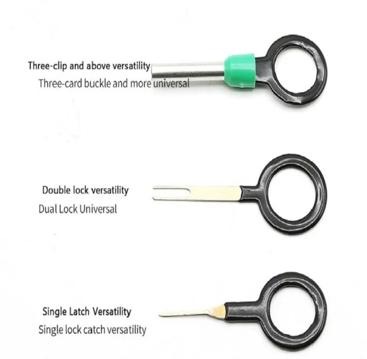 Набор экстракторов для разборки авто разъемов.