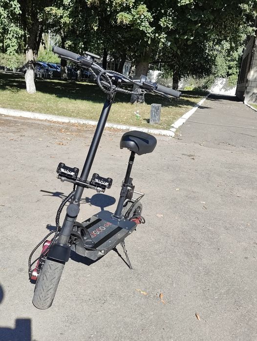 2400w Кастом повнопривідний електро самокат Kugoo g booster