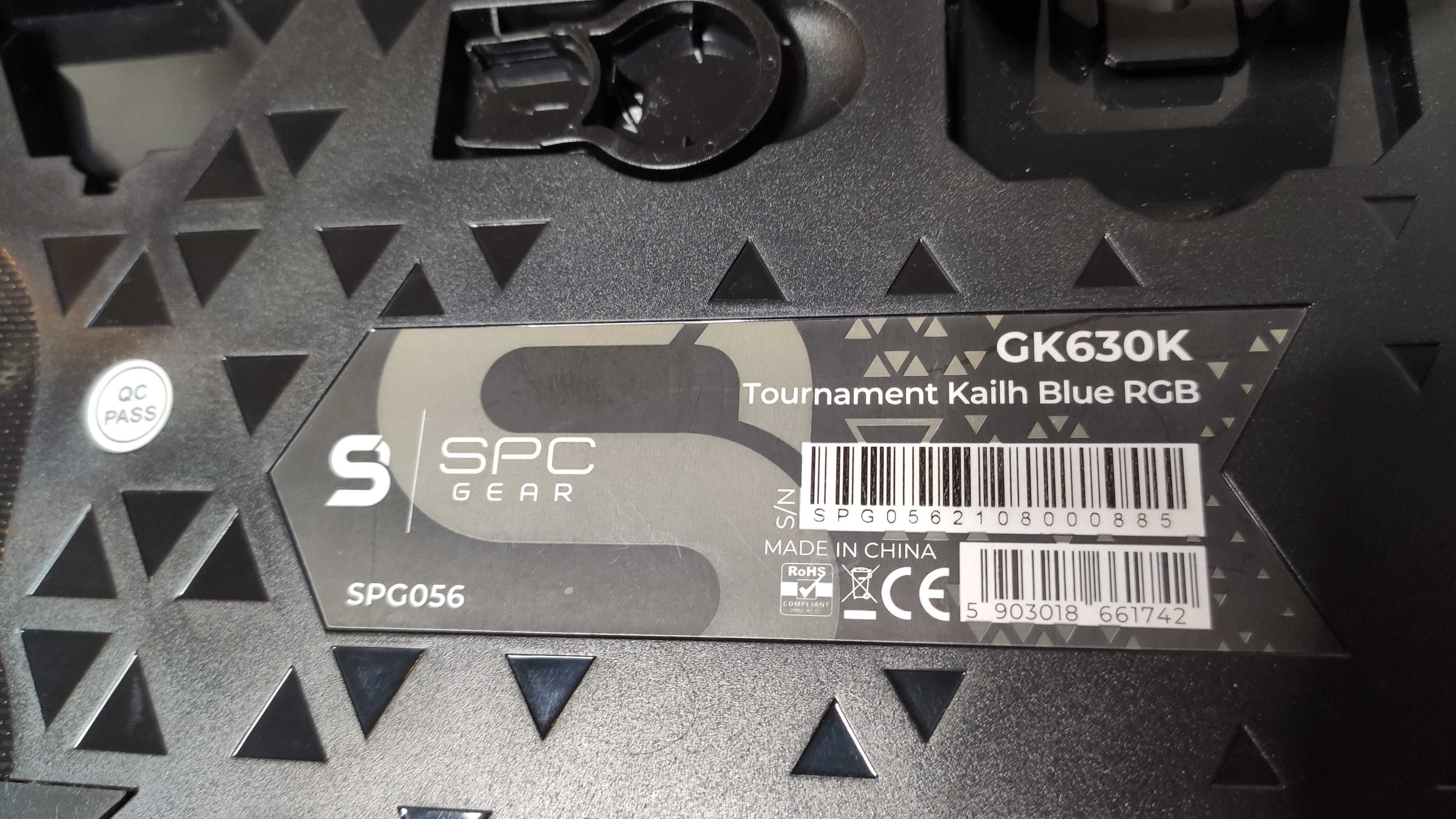 Klawiatura SPC Gear (Endorfy) GK630K Tournament Kailh Blue RGB