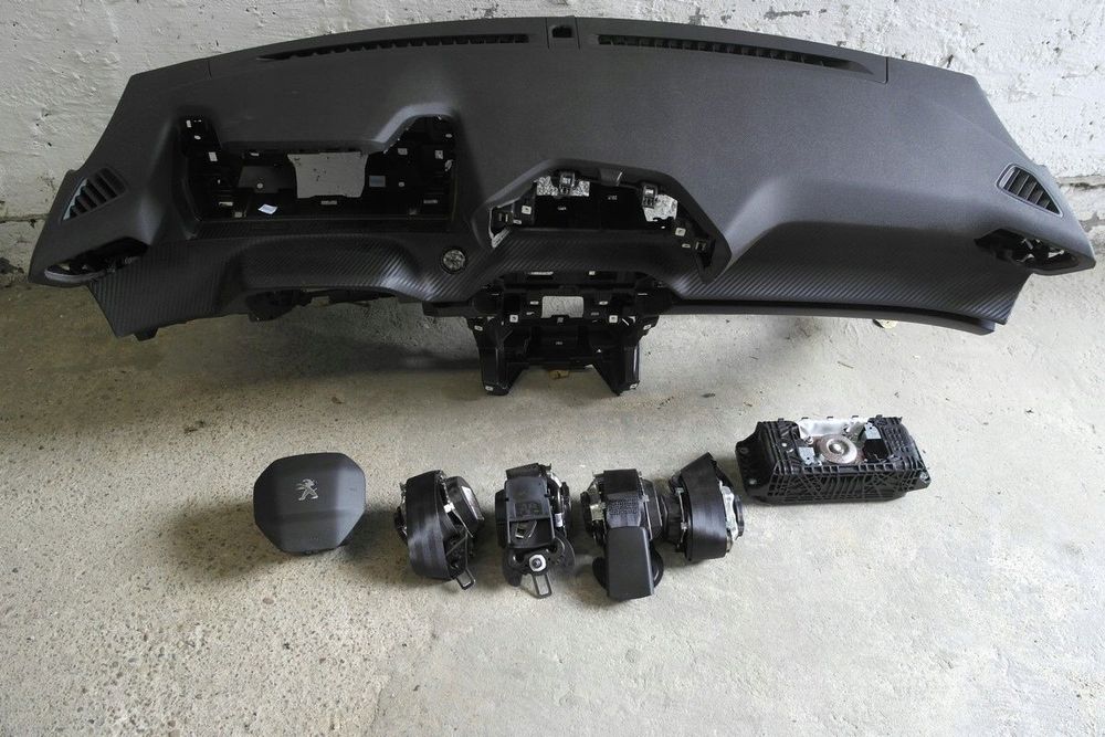 peugeot 208 ii airbag deska konsola kokpit pasy pulpit pÓŁka 2008