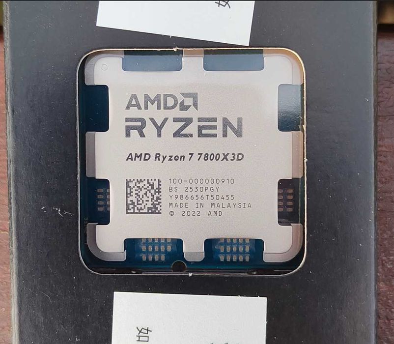 Процесор AMD Ryzen 7 7800X3D • 8/16 • AM5 • топ для ігор (новий)