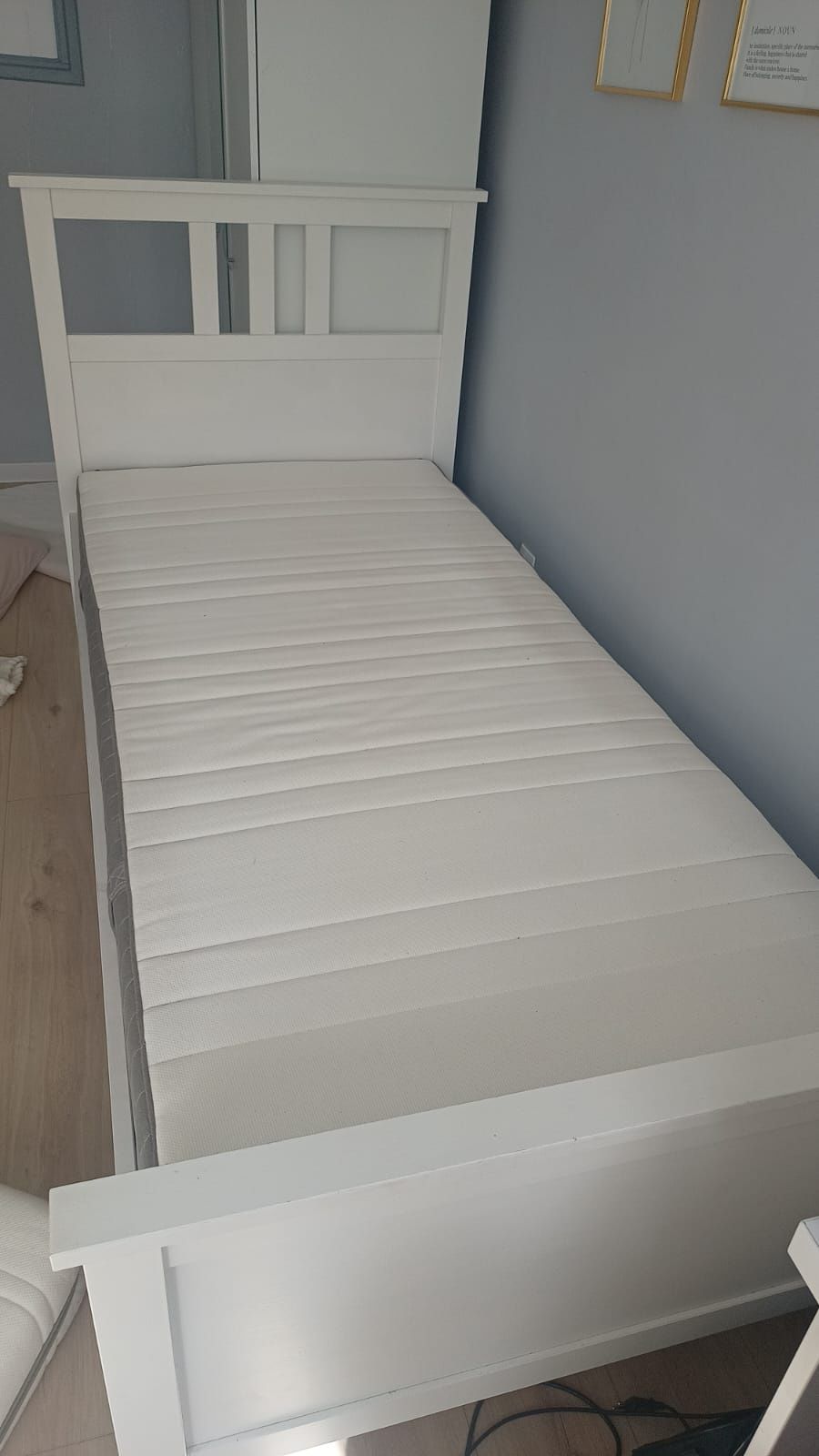 Łóżko IKEA białe