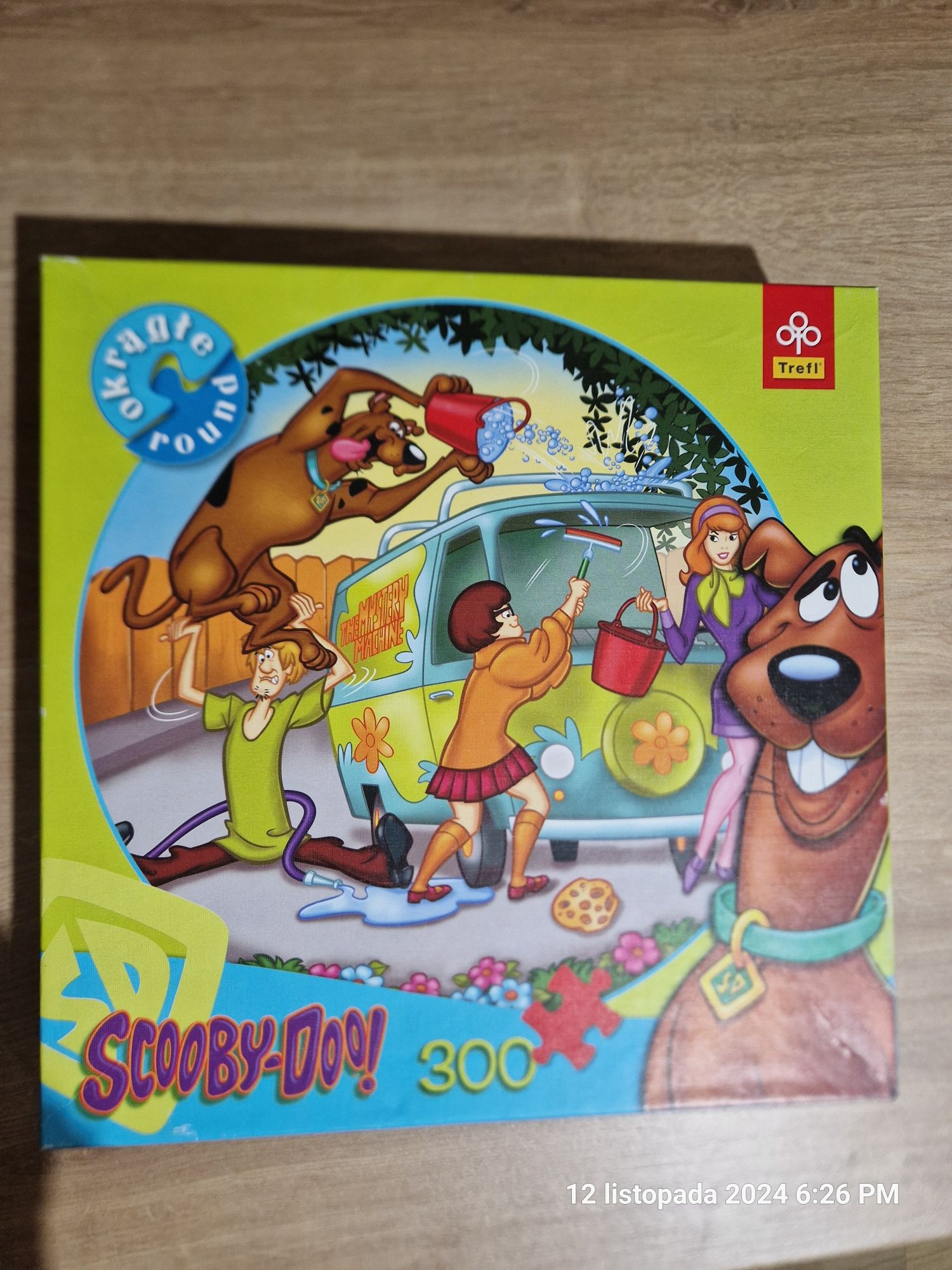 Puzzle Scooby-Doo 300 el jak nowe