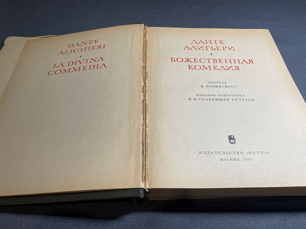 Данте Алигьери Божественная комедия