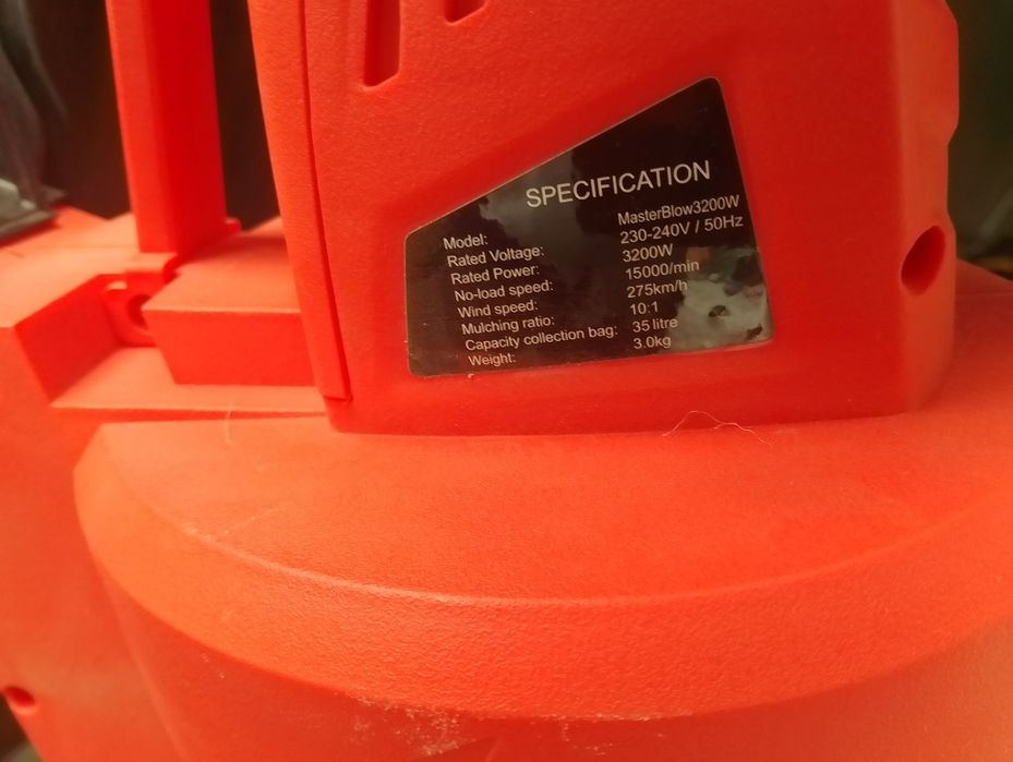 Dmuchawa odkurzacz do liści