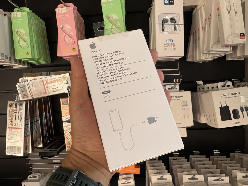 Зарядний комплект 30W для iPhone 15 (USB-C)