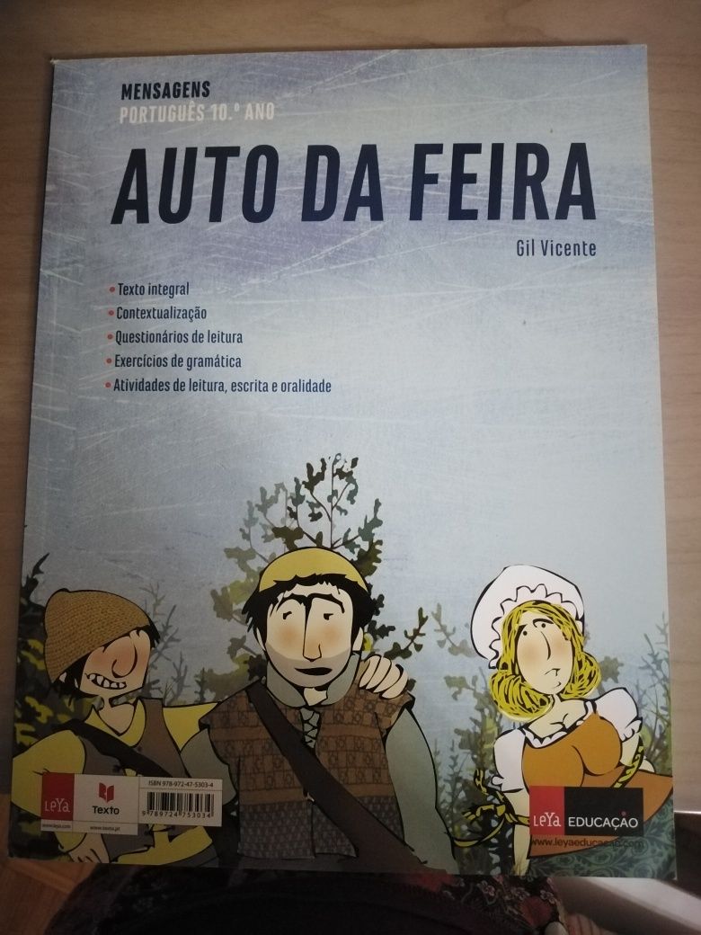 Caderno de atividades Mensagens português 10°ano