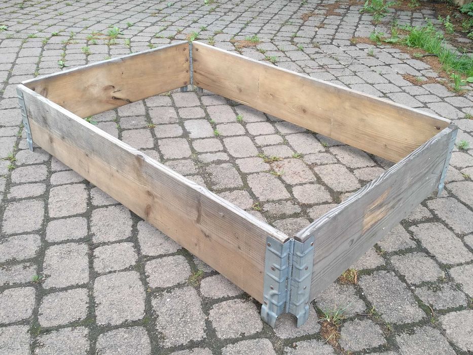 Nadstawki do palet, burty, warzywniak, grządki podwyższone, europalety