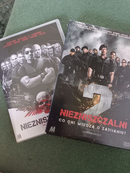 2 filmy na DVD Niezniszczalni