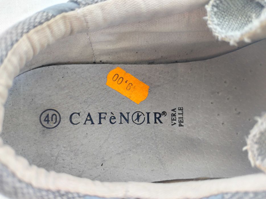 Суперлегкие мокасини текстильние Cafenoir р.39