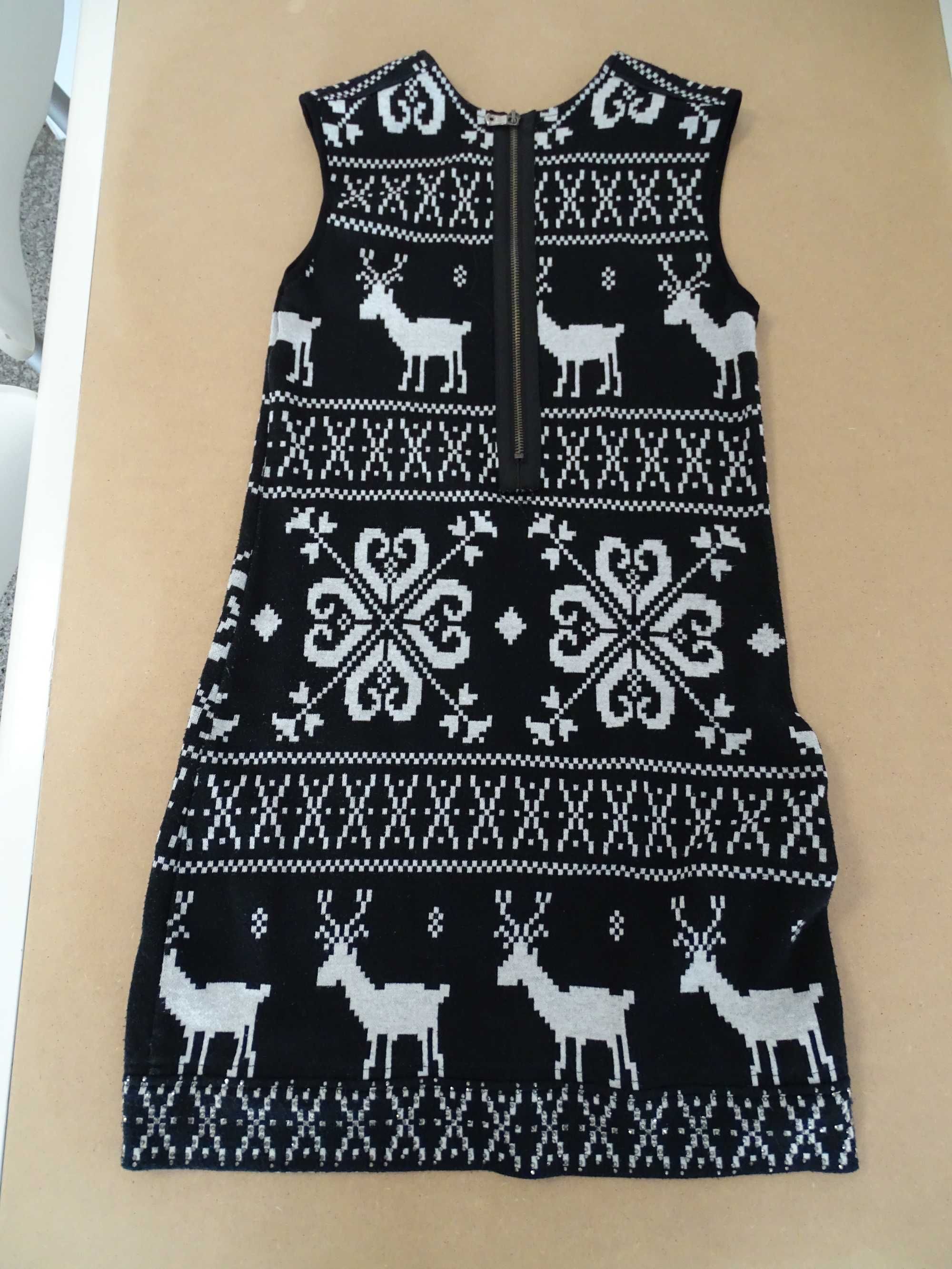 Vestido Ferrache (preto-branco)