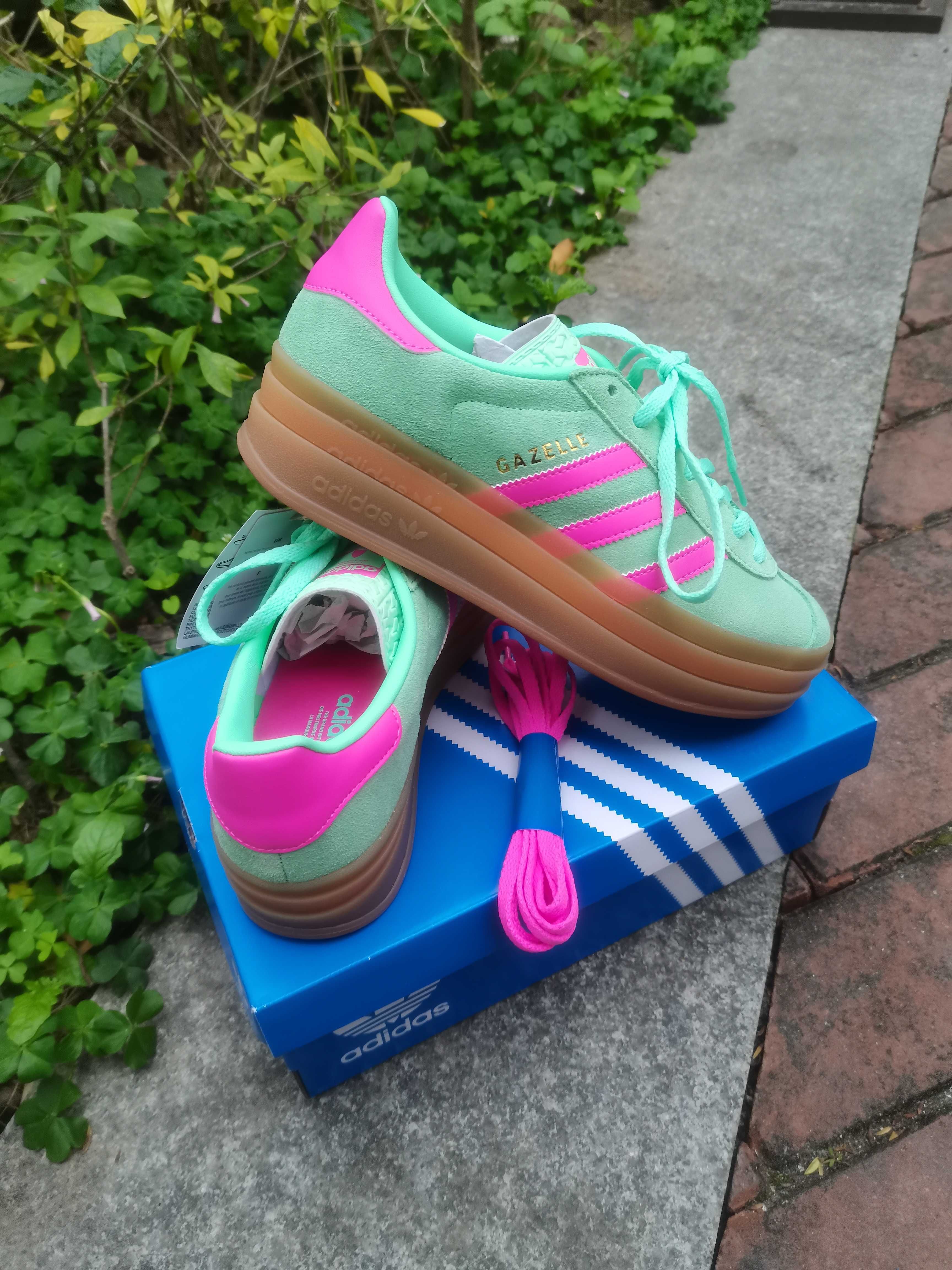 adidas Gazelle Bold Pulse Mint Pink 37