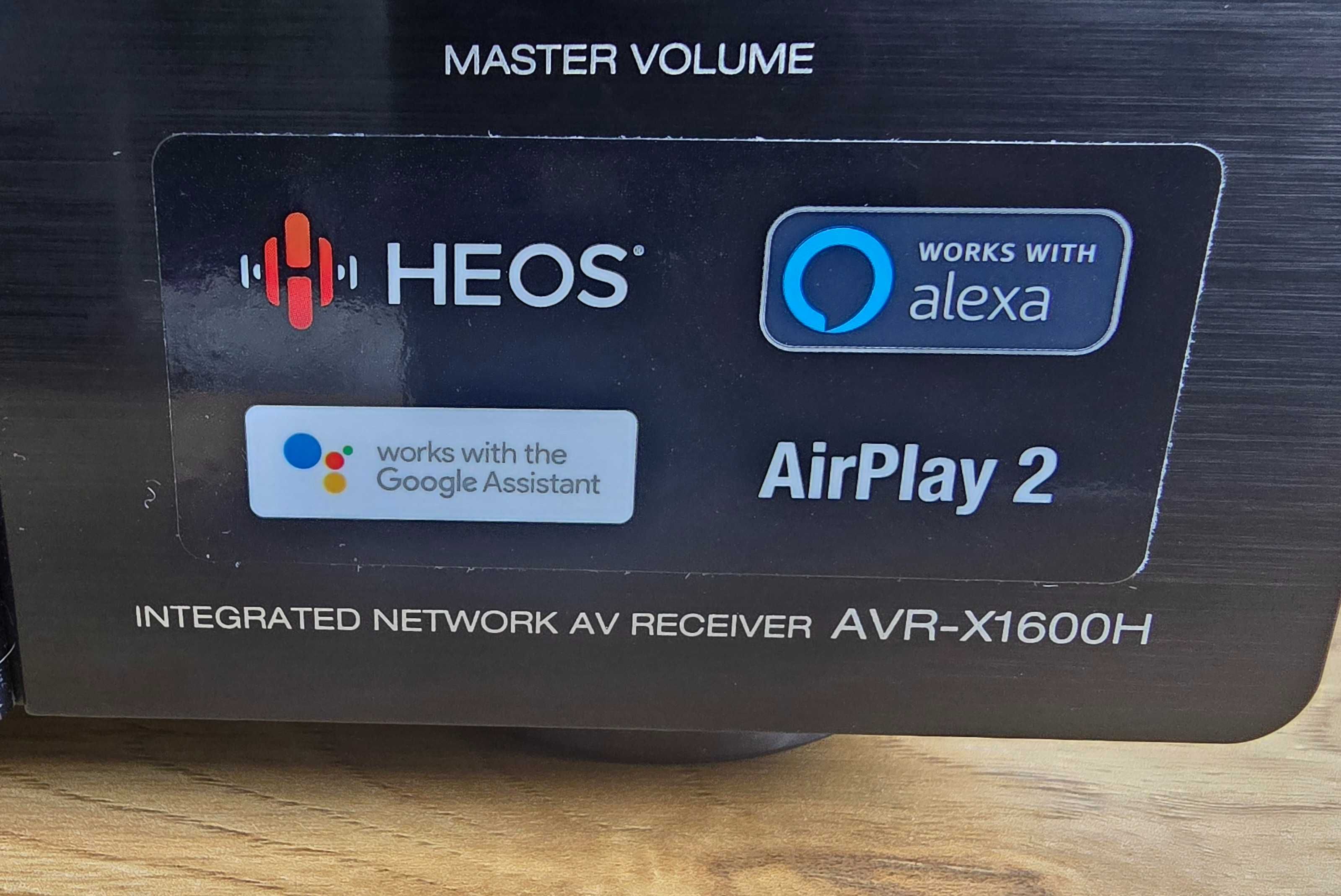 Denon AVR-X1600H Amplituner 7.2 HEOS Airplay Spotify Bluetooth WiFi