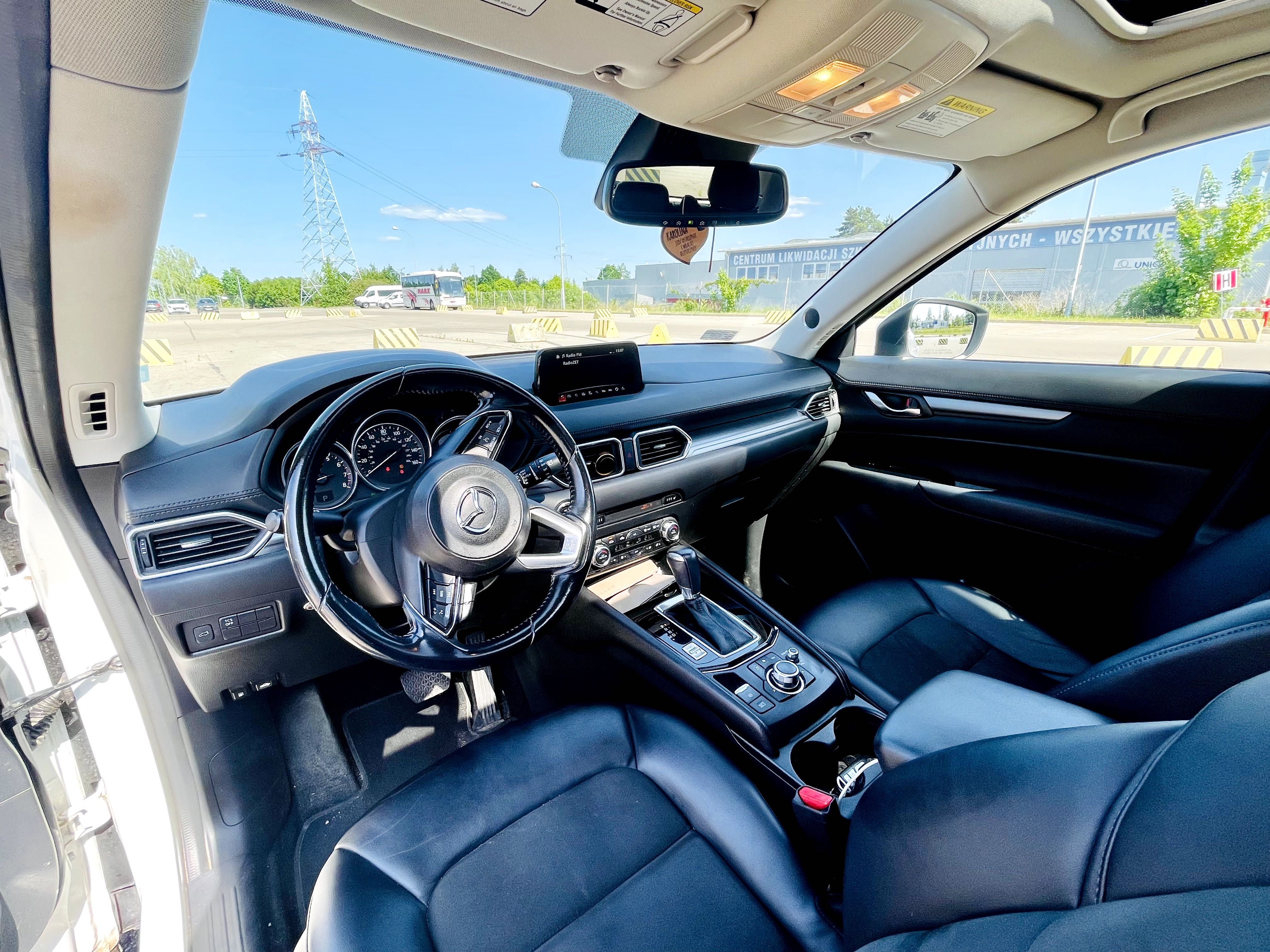 Mazda CX-5 Skyactiv 2.5L • Automat • Biała Perła •2017 • Bezawaryjna