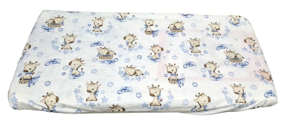 Prześcieradło do dostawki 47x82 KINDERKRAFT NESTE UP 2, żyrafki