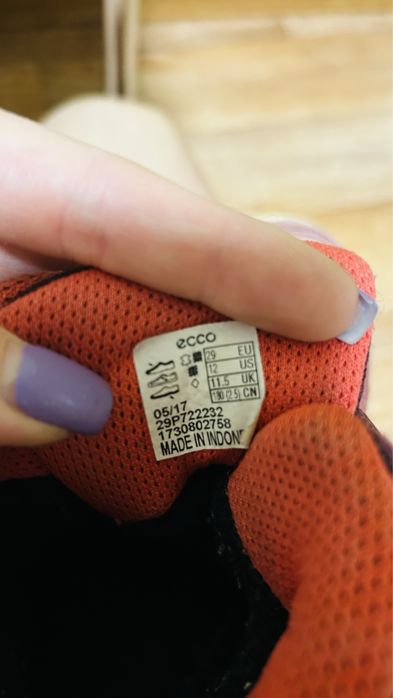 Зимові черевики Ecco 29 р.