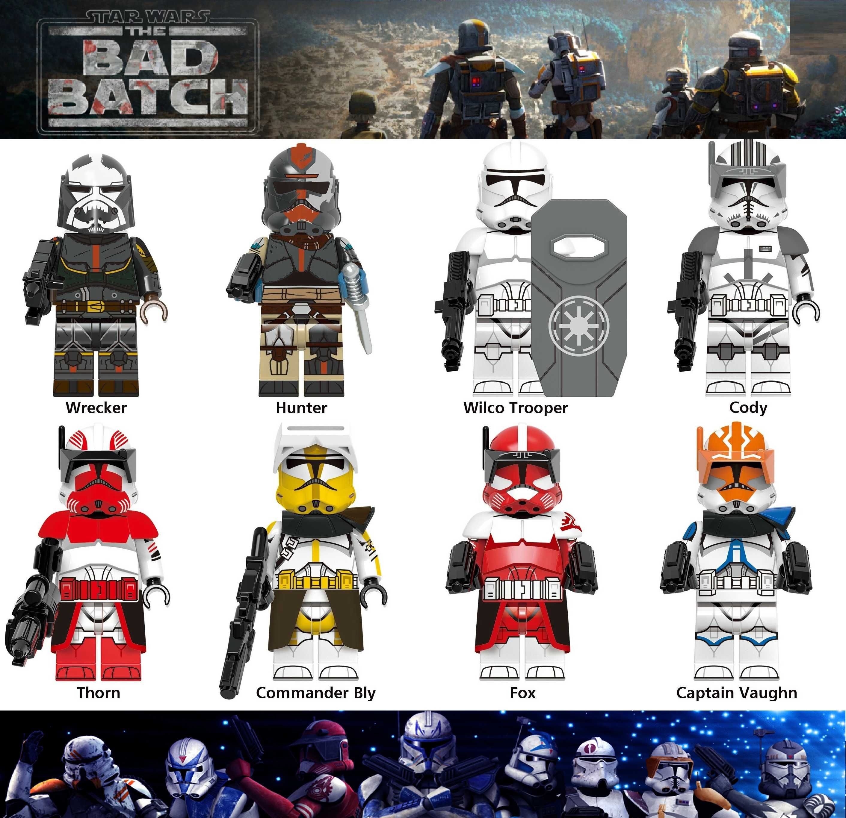 Bonecos minifiguras Star Wars nº120 (compatíveis com Lego)