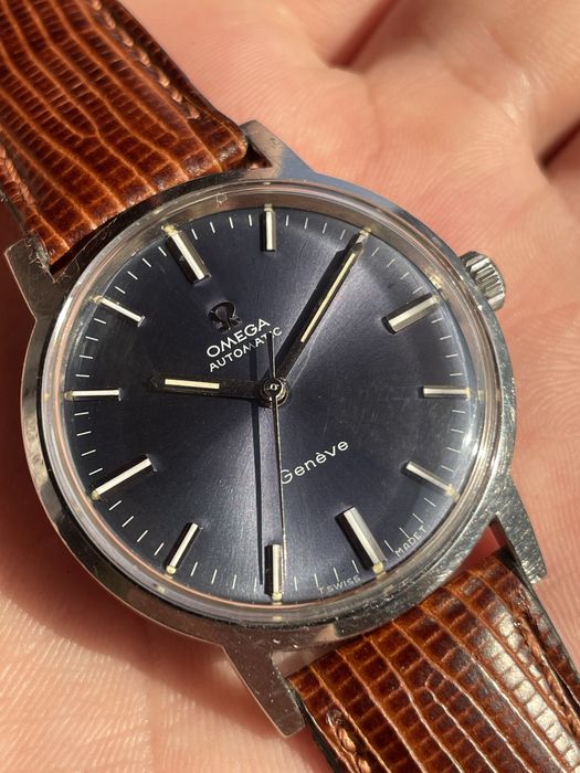 Omega Geneve Automatico azul