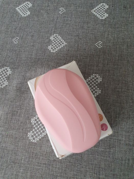 Depilator, Kryształowa gumka do włosów, różowa