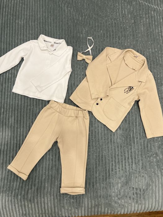 Святковий костюм на хлопчика на 1 рік, класичний костюм 80-86 см