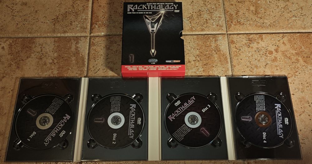 DVDs música Heavy Thrash Hard Rock
