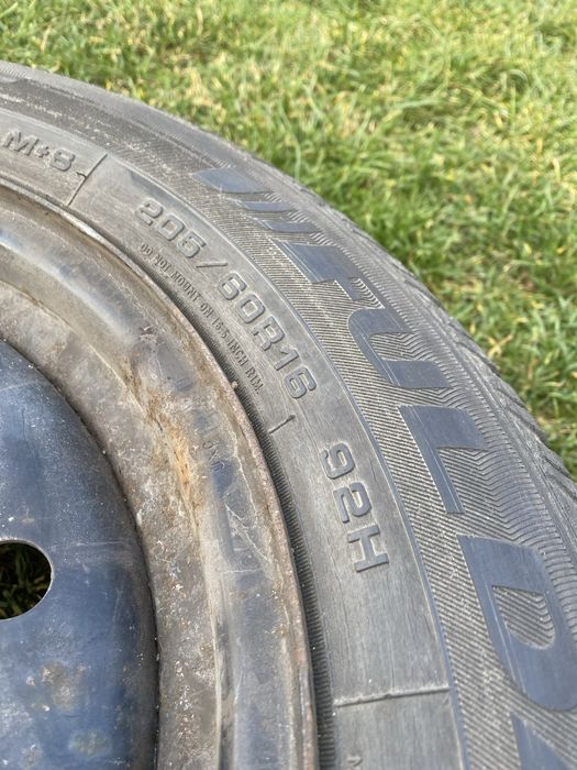 Stalowki 16 z oponami zimowymi