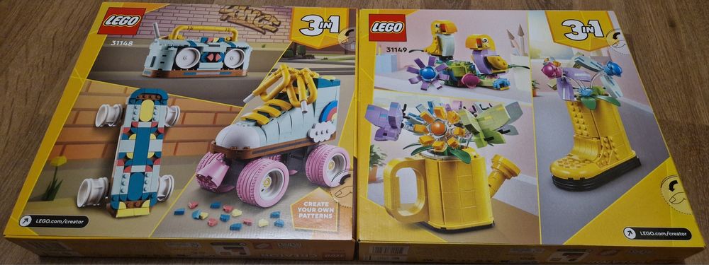 LEGO Creator Wrotka i Kwiaty w konewce x2