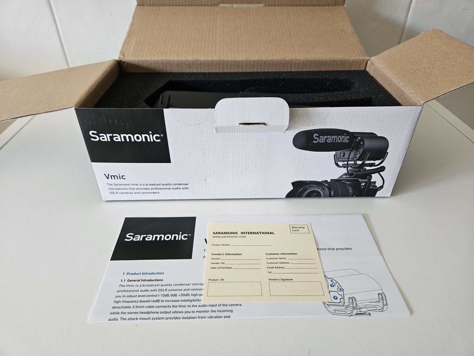 Microfone Saramonic Vmic