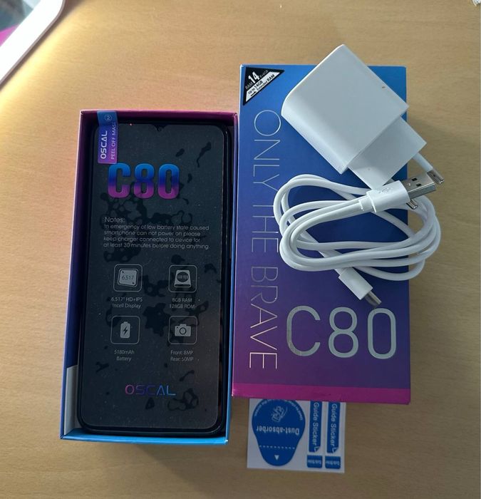 Blackview Oscal C80 4G Midnight Black 128GB + 8GB