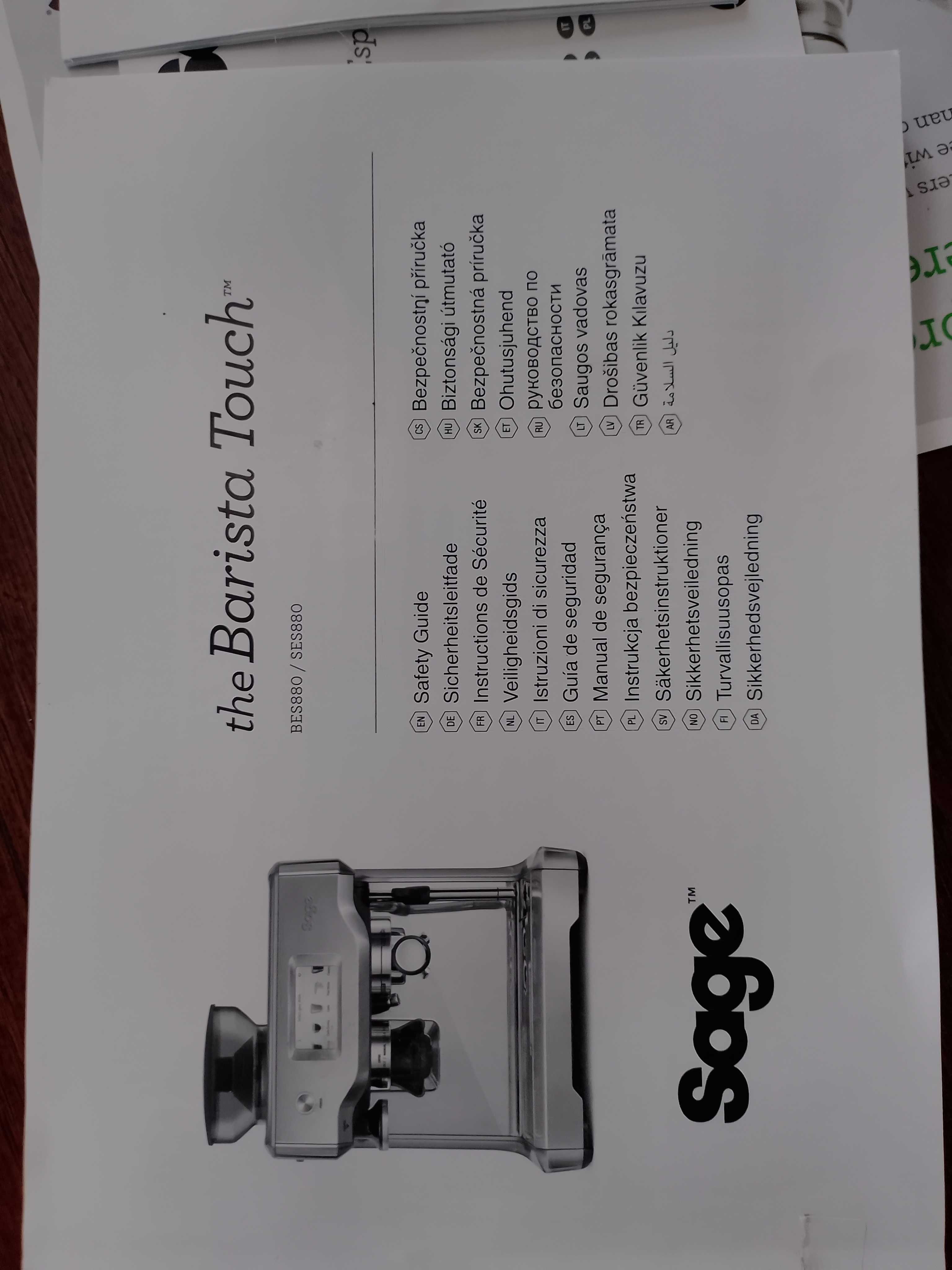 Ekspres do kawy kolbowy Sage ses 880 powystawowy
