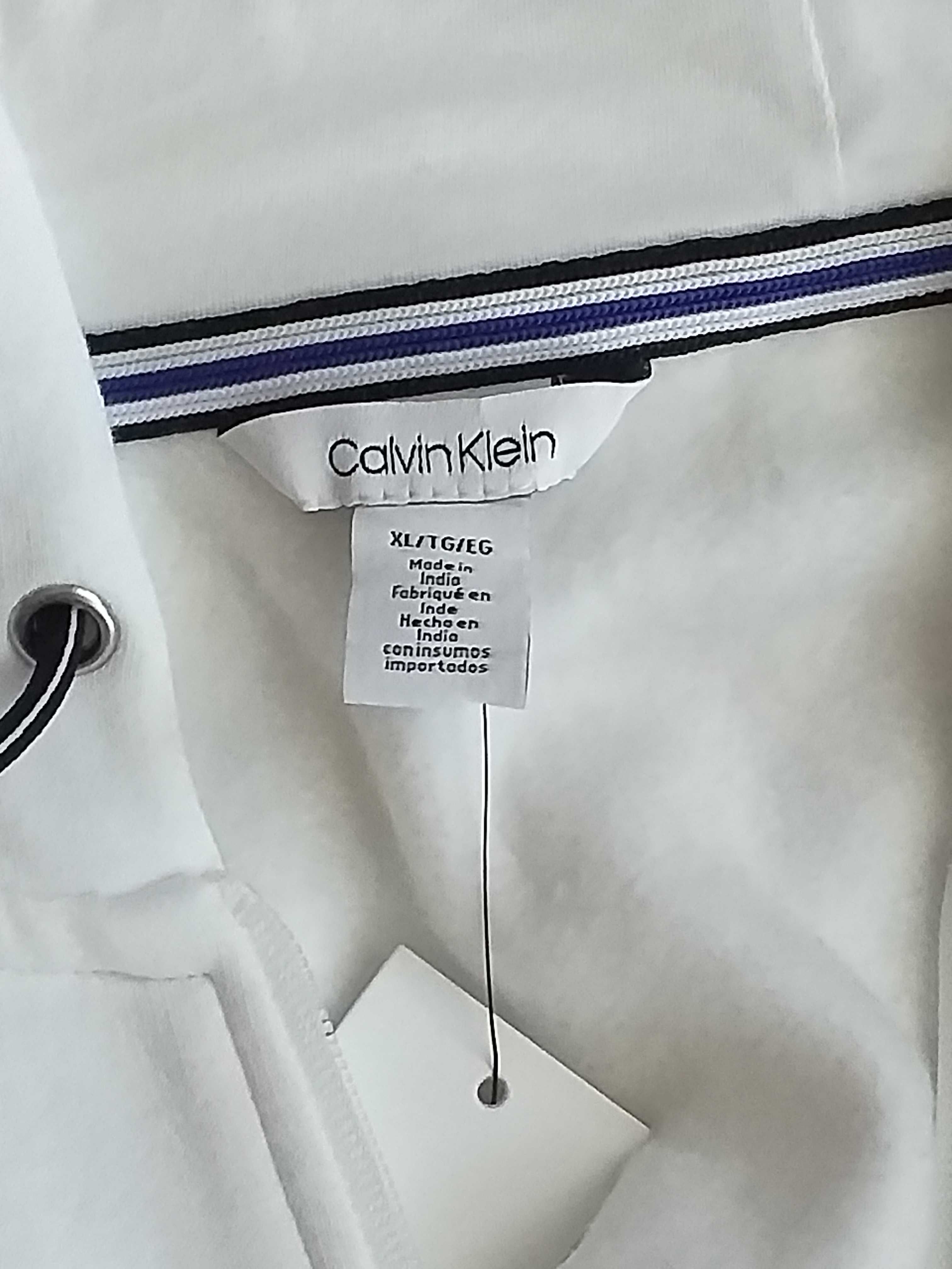 Bluza rozpinana z kapturem Calvin Klein męska XL