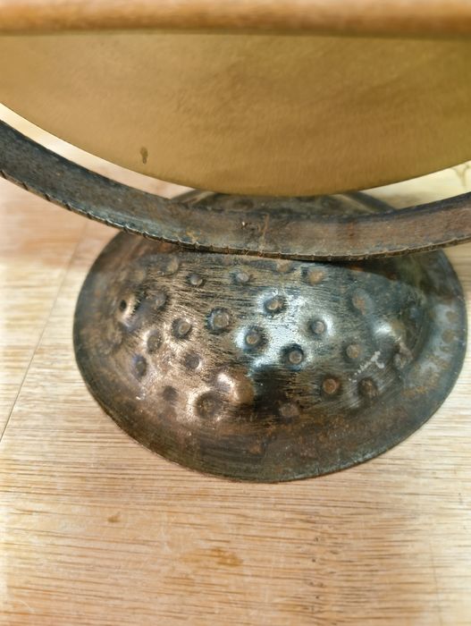 Stary gong  metalowy