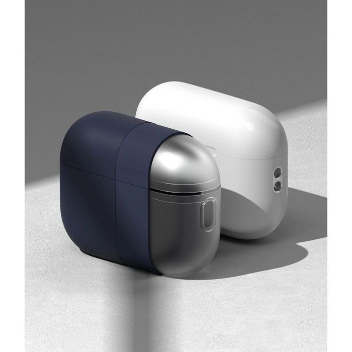 Etui Ringke Silicone na Apple AirPods Pro 1 / 2 - granatowe