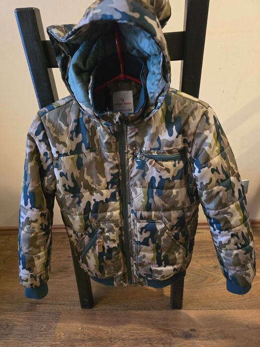 Chłopięca kurtka zimowa 134 lincoln&sharks