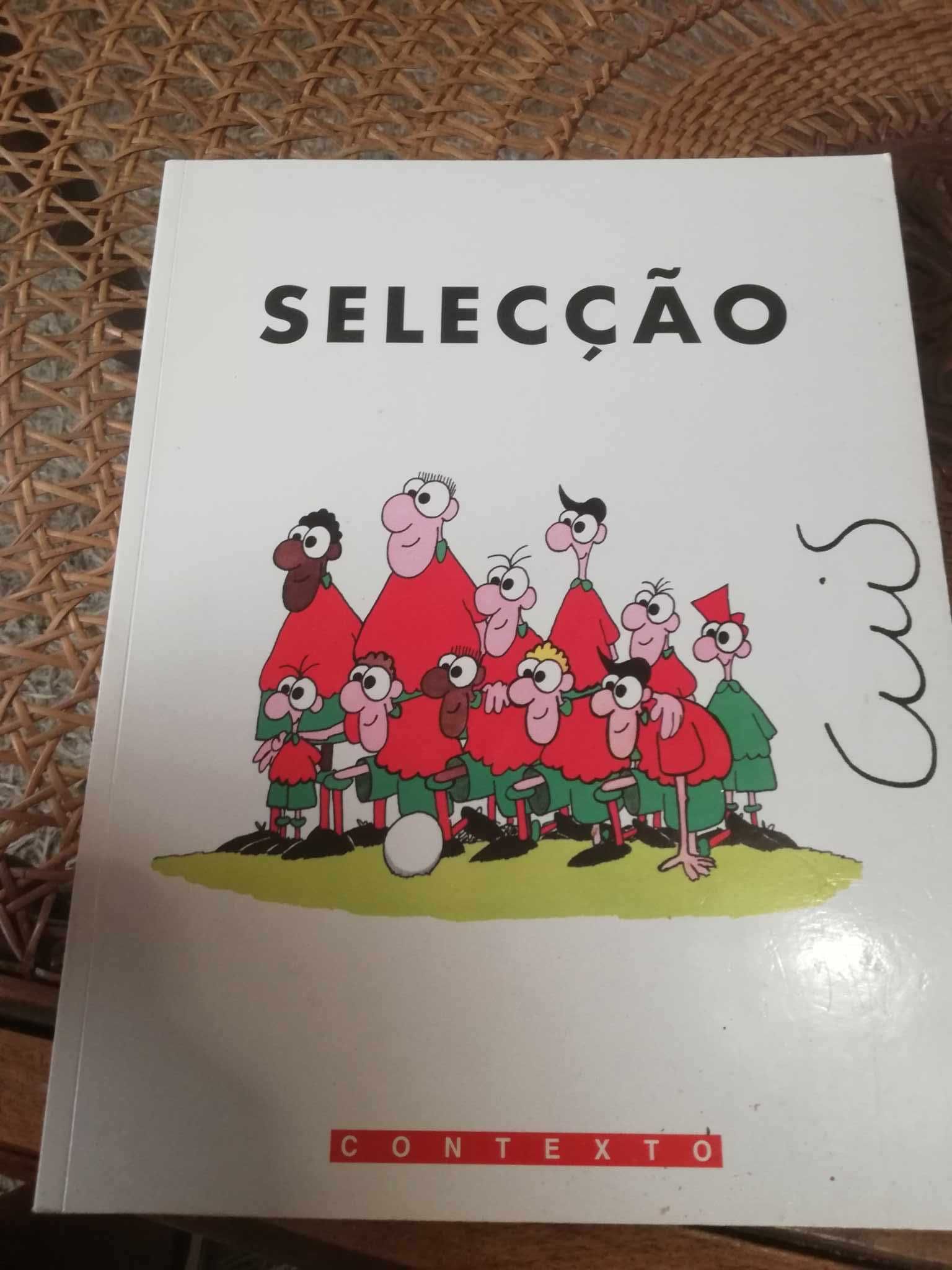 Livros raros com vinte anos (caricaturas de futebol)