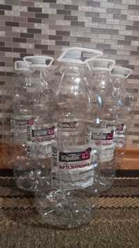 6-ти літрові пластикові бутилі з-під артезіанської води "Караван"