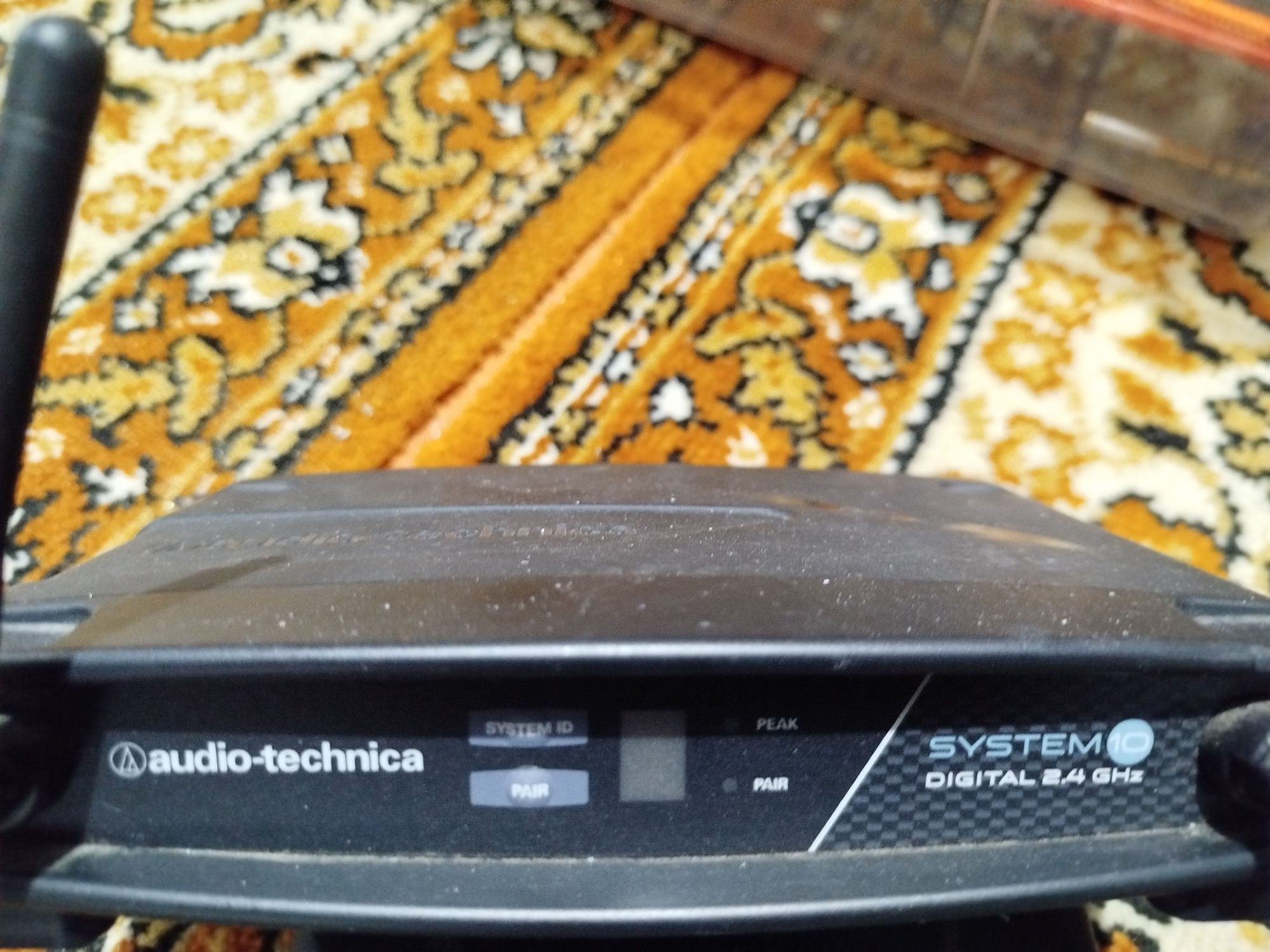 Microfone sem fio audio técnica 2.4 GHz