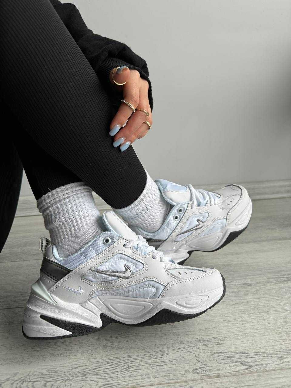 Женские кроссовки Nike M2K Tekno White Grey 36-41 Новинка Весны! Топ